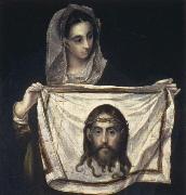 St Veronica  Holding the Veil El Greco